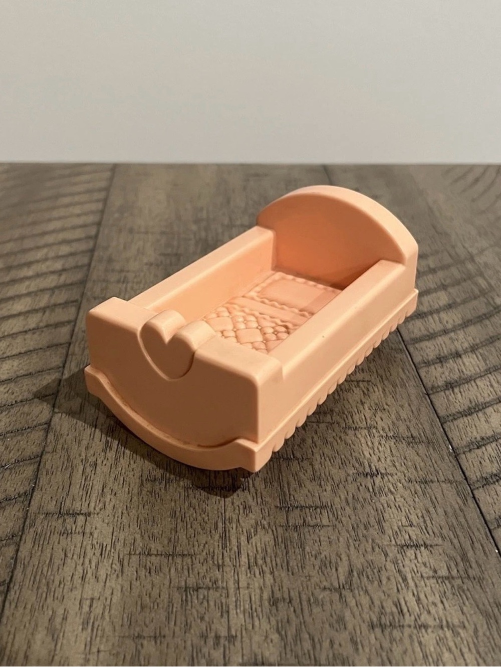 Vintage 90’s PLAYSKOOL Orange / Pink BABY CRADLE CRIB NURSERY Replacement